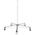 LAMPA LUPA ELEGANTE 6028 60 LED SMD 5D DO BLATU REG. NATĘŻENIE ŚWIATŁA